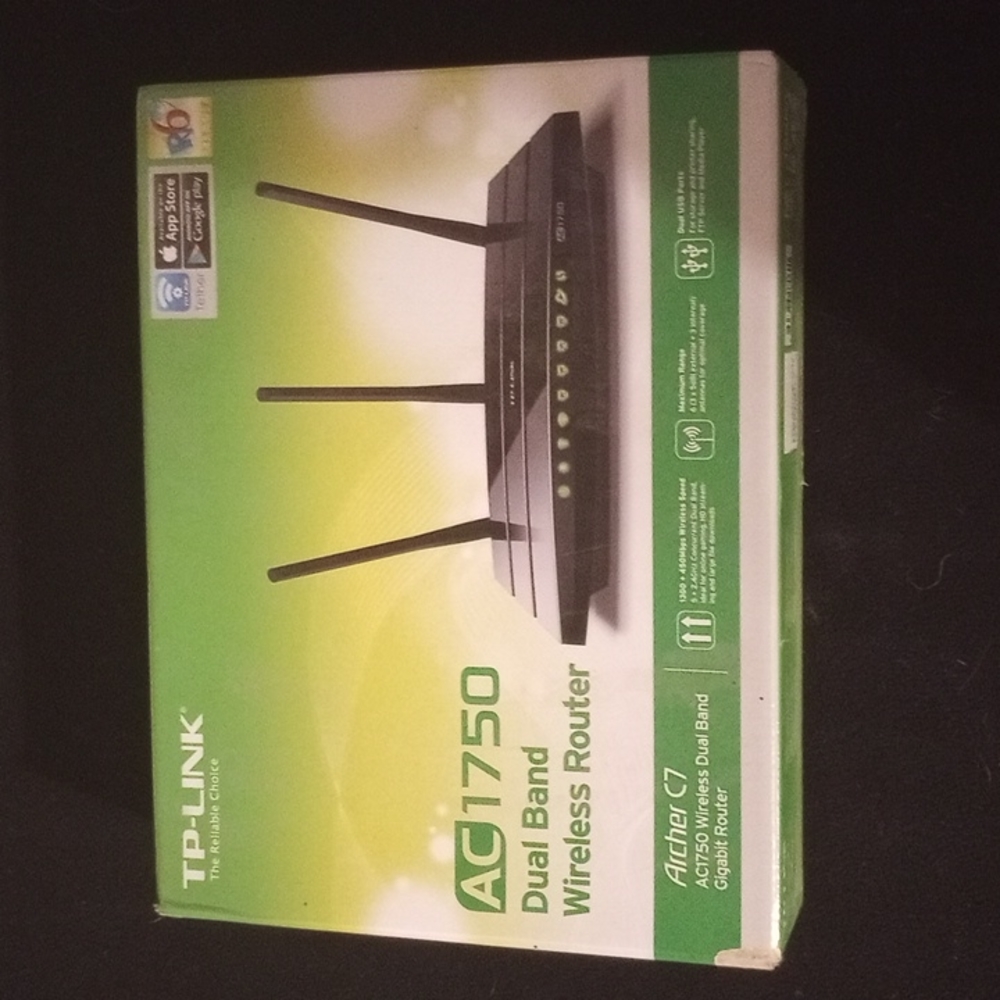 AC1750 Dual Band wireless router.